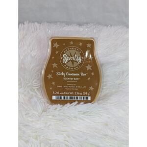 Scentsy Wax Bar Sticky Cinnamon Bun 3.2 Fl Oz Retired Scent
